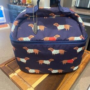 Fit & Fresh Insulated Lunch Bag With Weiner Dogs